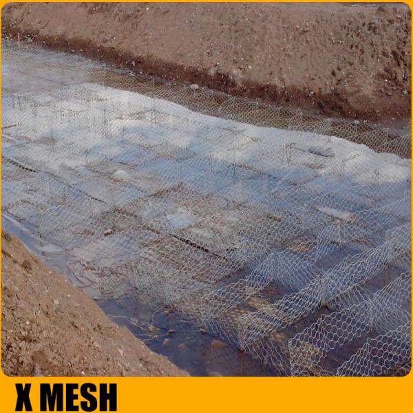 Тяжелые 100 x 100 Mm сварили ячеистую сеть нержавеющей стали корзин Gabion шестиугольную