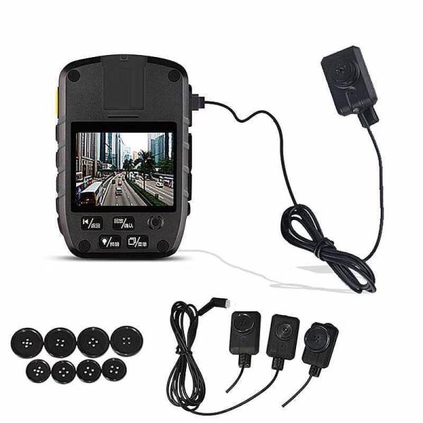 câmera do corpo de WIFI da polícia de 1290P HD, de câmera do P2P GPS registrador com HDMI e avoirdupois Jack