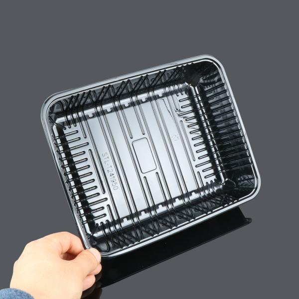 Поднос плода закуски 24*19*5cm клубники мягкий устранимый