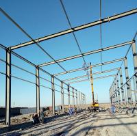 Modern Prefabricated Steel Frame Building For Industrial Warehouse Use
