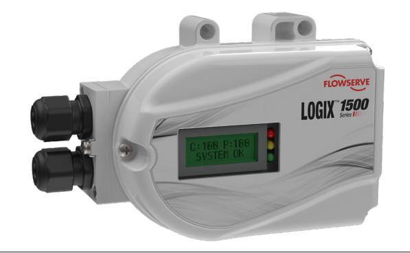 Logix 1500 Intelligent HART Protocol Digital Valve Positioner 4 20mA IP67 Electro Pneumatic Flow Control Oil Chemical Industry
