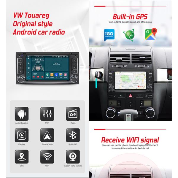 Volkswagen Touareg OEM Поддержка автомобильного радио 4G беспроводный Carplay автомобильный мультимедийный проигрыватель