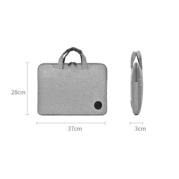 Сумки ноутбука случая женщины 15,6 дюймов и ноутбука людей 2 бортовых кармана