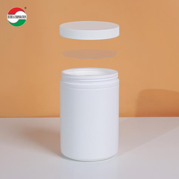 1750ML HDPE Bouteille vis lèvre Matériau écologique de qualité alimentaire Impression du corps Bouteille en plastique HMD1750-130