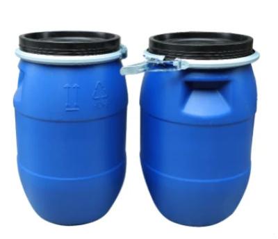 Blue Open Top HDPE Drum Cylinder 50 Litre Plastic Barrel ODM