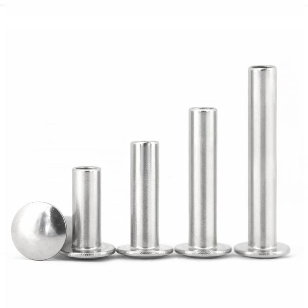 GB873 Metric Semi-Tubular Rivets with Flat Oval Head for Export