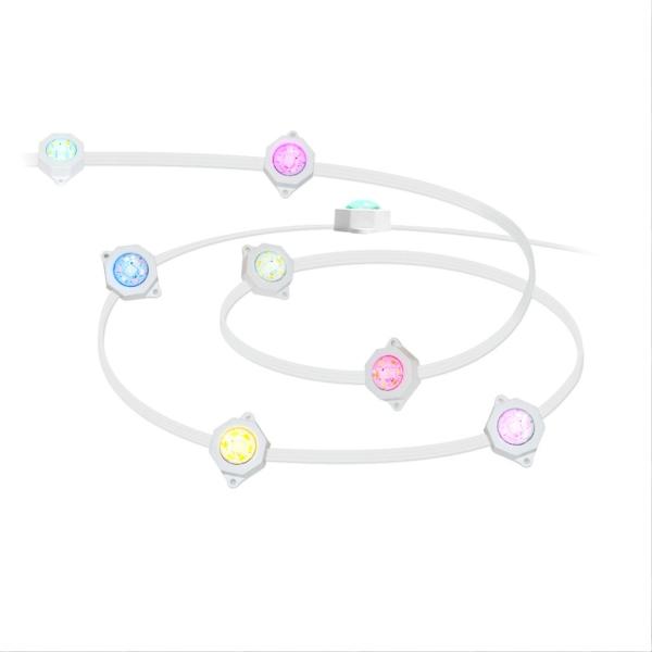 Водонепроницаемые электрические RGBIC CCT умные струнные стеновые фонари для свадьбы