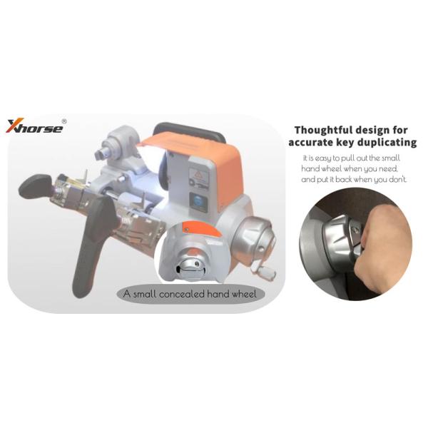 Xhorse Condor XC-009 XC009 Ключевая дублирующая режущая машина с батареей для односторонних и двусторонних ключей