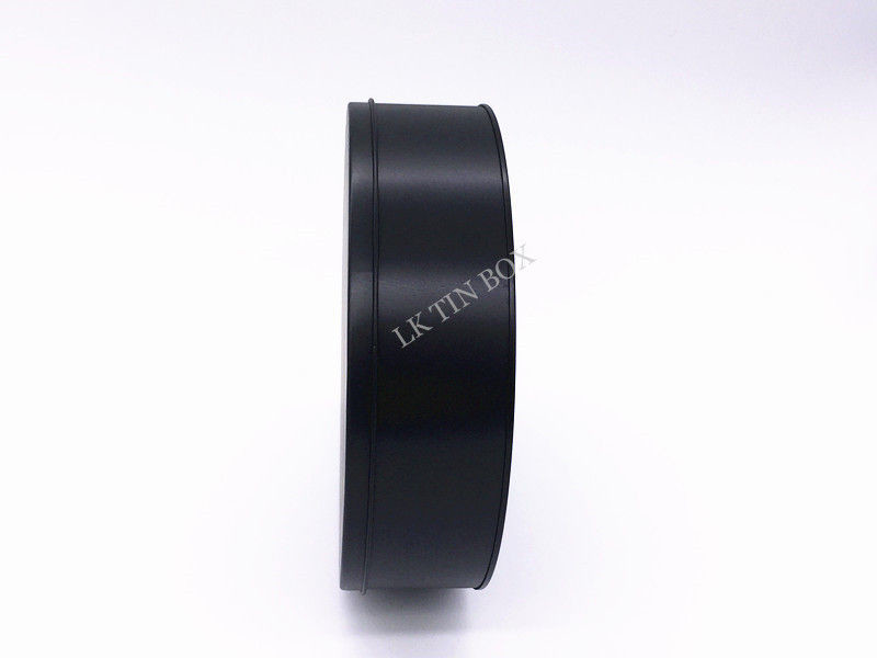 Premium Large Round Metal Tin Box With Double Sides Print For Gift Packaging