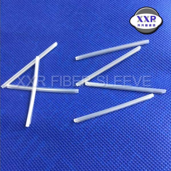 2.5mm Fiber Optic Splice Sleeve Heat Shrinkable Clear PE Tube