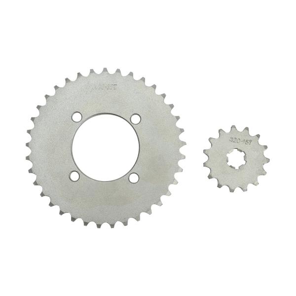 Motorcycle Chain Sprocket Kit For Honda CG125 Suzuki GN125 WY125 ZJ125 CD70