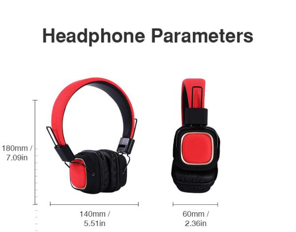Folding wireless Bluetooth 4.2 headset high-definition mic stereo music headset for iphone, xiaomi PK Marshall major