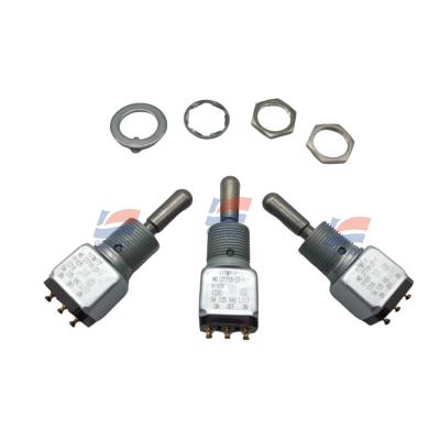 Lance do dobro de 11TW1-7 o interruptor de alavanca SPDT do único Polo iluminou não