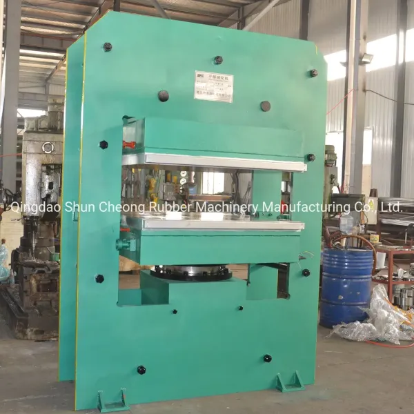 Frame Hydraulic Rubber Vulcanizing Press with PLC Control and Electric Heating for Rubber Sealing Stripe