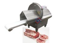 máquina de corte congelada da carne do bacon da barriga de carne de porco da carne 4500W cortador industrial