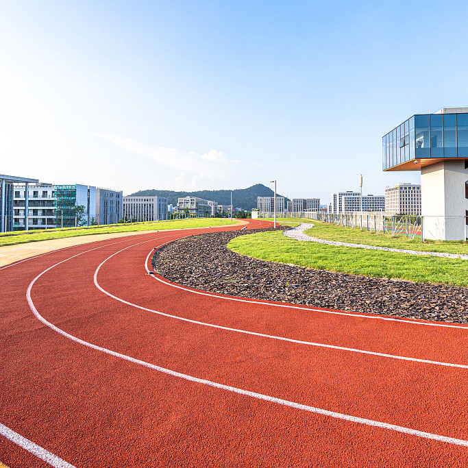 След безшовное красочное 13mm IAAF Epdm пластиковый на открытом воздухе Jogging
