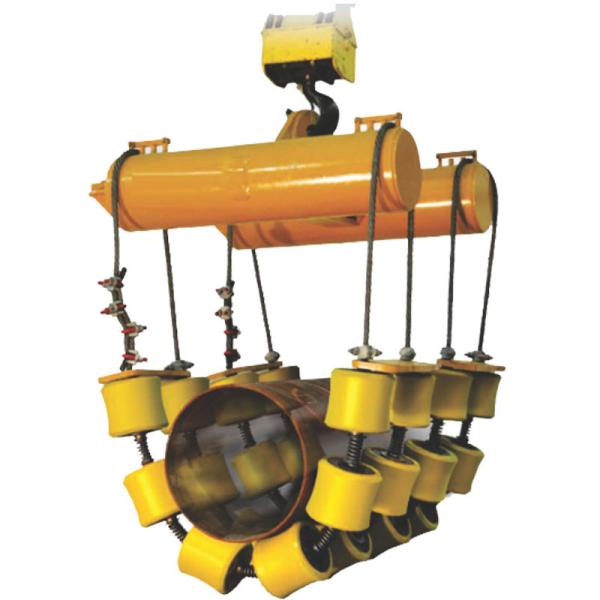 1219mm-1524mm Pipe Roller Cradle Pipe Lifting And Lowering Equipment