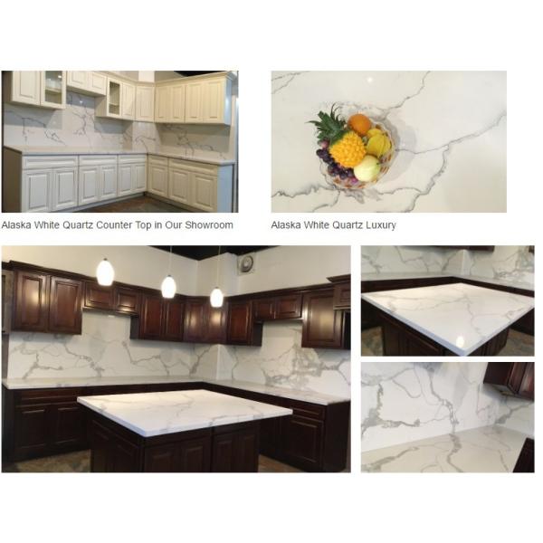 Kitchen Solid Stone Countertops Artificial Material Fashion Blue Color