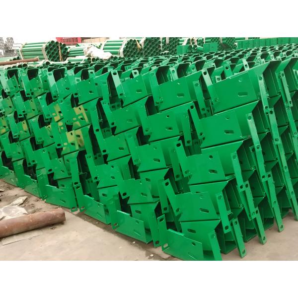 Внешняя безопасность W-beam Thermal Spray Highway Guardrail Bracket с W-beam дизайном