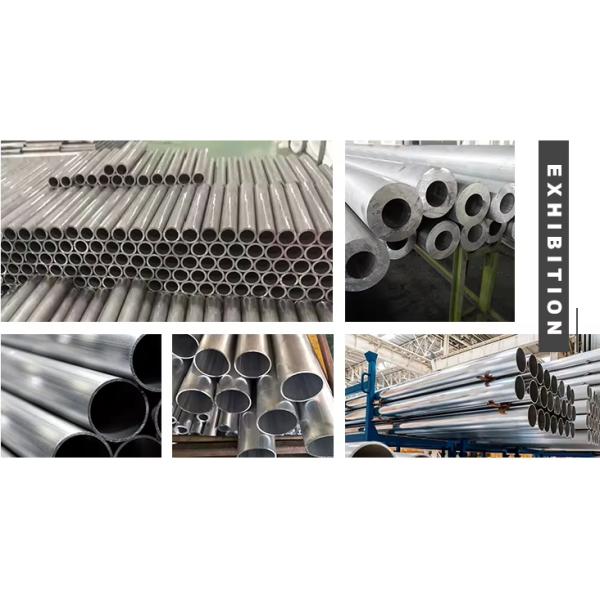 Automobile Section Electrophoresis 6061 O T5 T6  Aluminium Alloy Tube  Mill Finished Polished With JIS Standard