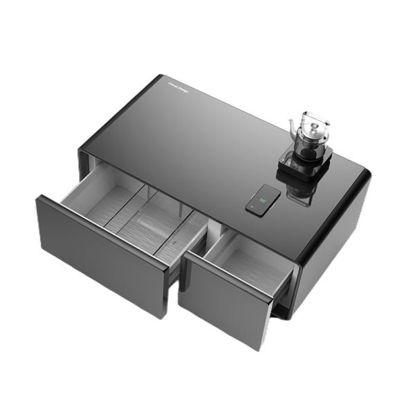 Convenient Side by Side Placement Smart Mini Vending Fridge with Electric Power Source