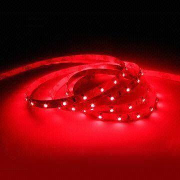 Single color red 500CM 3528SMD flexible led strip lights for emergency &