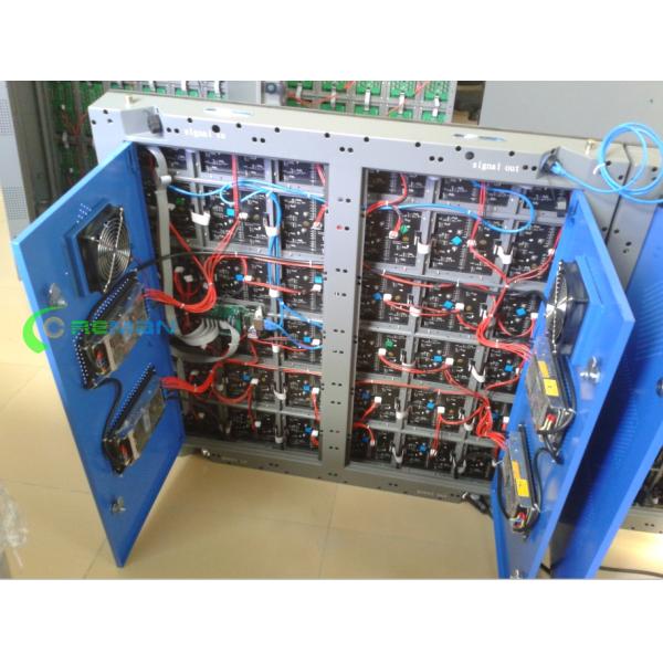 Rental P4 P5 Outdoor Full Color LED Screen 64x64 96x96 Brushed Aluminum Made