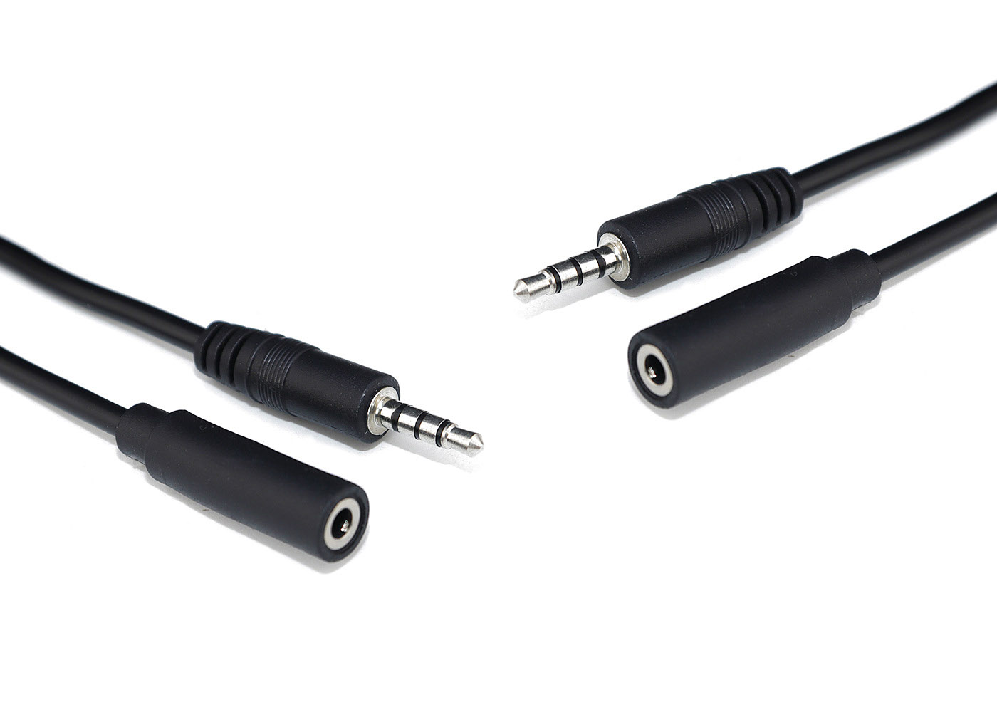 Кабель стерео куртки PVC 3.5mm