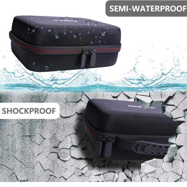 Semi Waterproof EVA Storage Case Holds 41 Batteries 0.125Kg