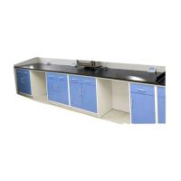 Grey White Lab Workbench Suppliers toda a armação de aço para a High School/hospital
