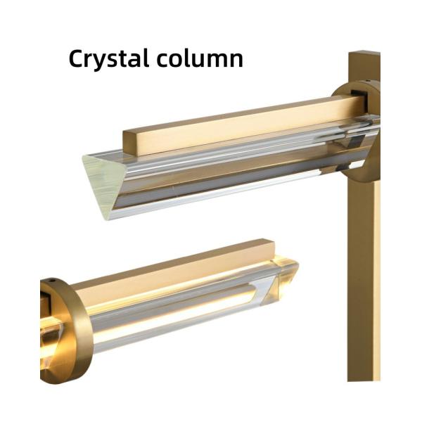 JYLIGHTING современный скандинавский простой роскошный светодиодный настольный лампа медное стекло для спальни гостиницы гостиничная гостиная Студия диван угловой свет