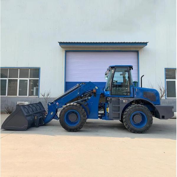 грузоподъемник Telehandler машины затяжелителя колеса начала ведра 2.5ton небольшой телескопичный
