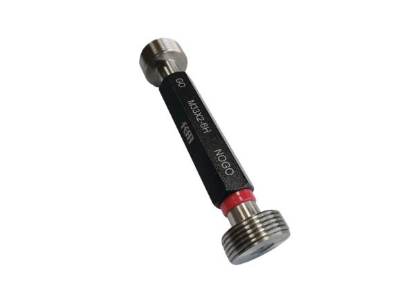 Simple operación de alta calidad M33х2.00-6H GO y NOGO Medidor métrico de enchufe de hilos con certificado de calibración