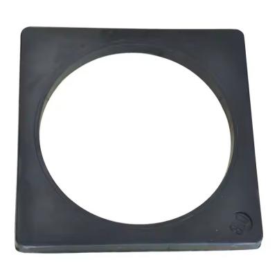3kg Traffic Cone Base Weights Anti Fall Rubber Base Weight 370*370mm