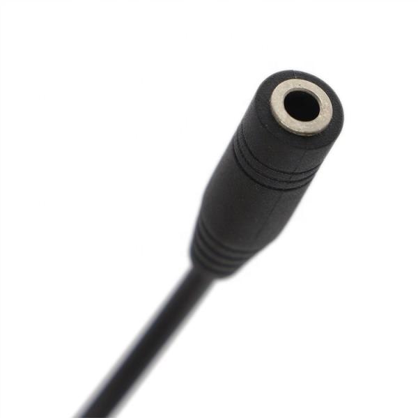 RJ9 RJ10 to Female 3.5mm CTIA Plug Audio Jack Headset Adapter Cable for Office Phone