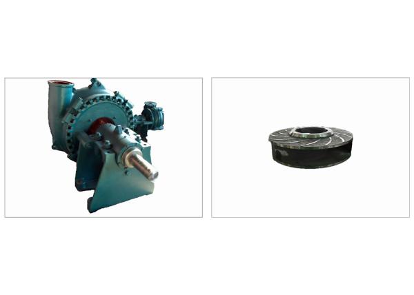 Hard Metal Alloy Slurry Pump Spares Parts 56 HRC River Sea Dredging