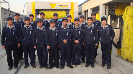 Best-selling tunnel washing & car care wash machine tepo-auto