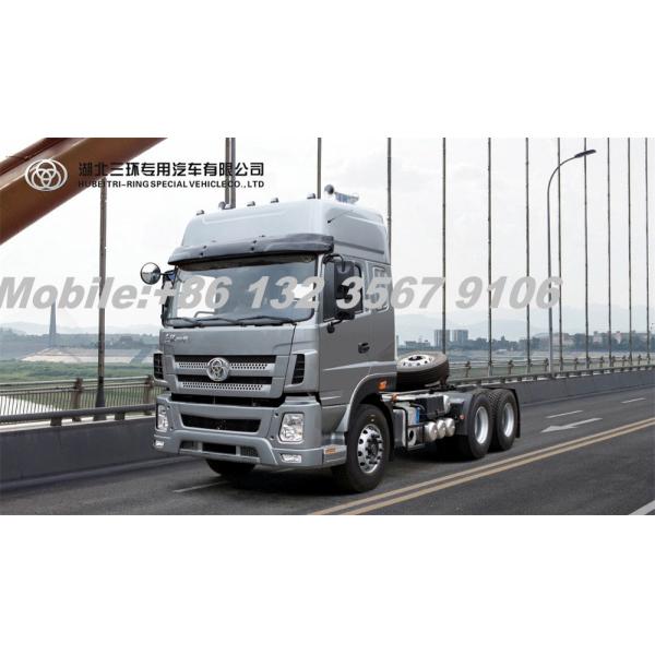 LHD/RHD 375HP 6x4 Tri-Ring Tractor Truck for sale STQ4257L