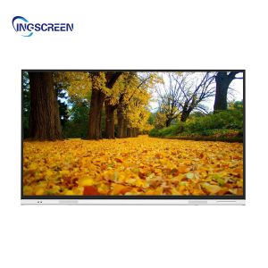 Tableau blanc interactif capacitif de Digital de contact multi d'affichage à cristaux liquides 178 degrés pour la salle de classe