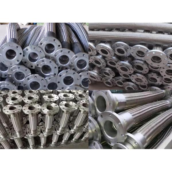 ANSI 150LB Conexión de brida Flexible de metal trenzado de manguera