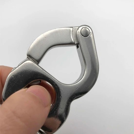 Stainless Steel Quick Spring Clasp Universal Rotary Spring Buckle