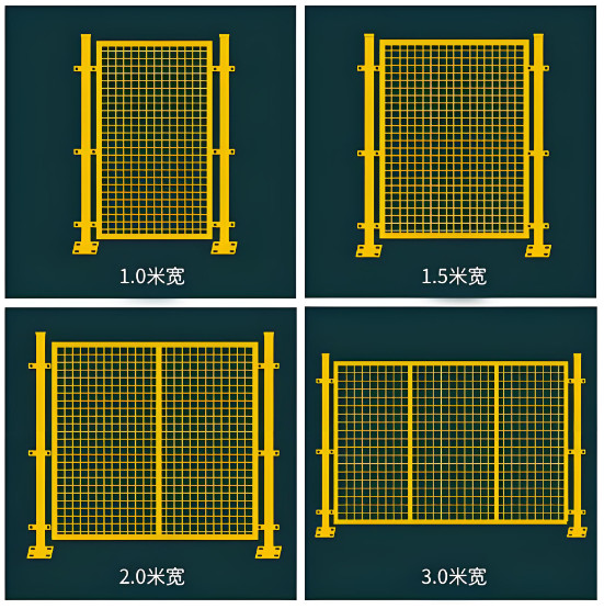 2.0m High PVC Coated Welded Wire Mesh Fence Panel Galvanized Low Carbon Steel Green Garden Security Fence
