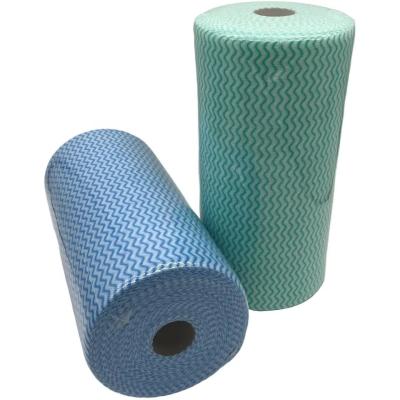 Limpadores antibacterianos para serviços alimentares Material de poliéster viscoso multicolorido