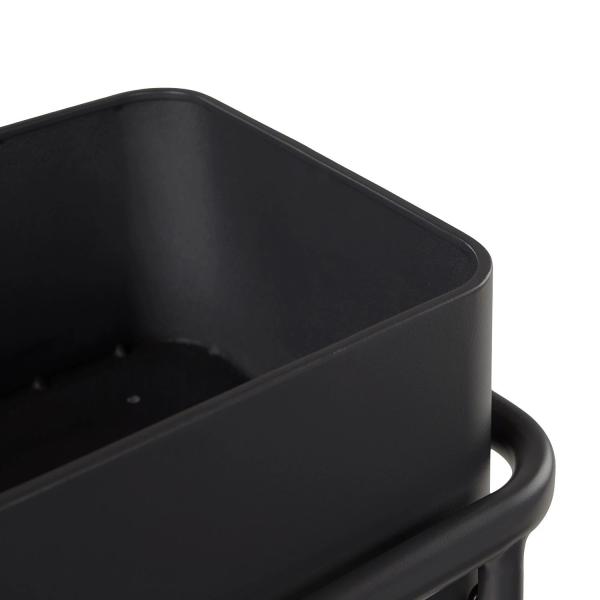 Hotel de 5 estrelas de luxo ao ar livre Vaso de flores de metal preto