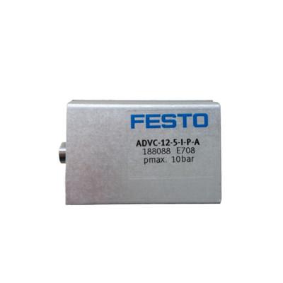 10 Bar Festo Hydraulic Cylinder ADVC-12-5-1-P-A Pressure Transfer Medium