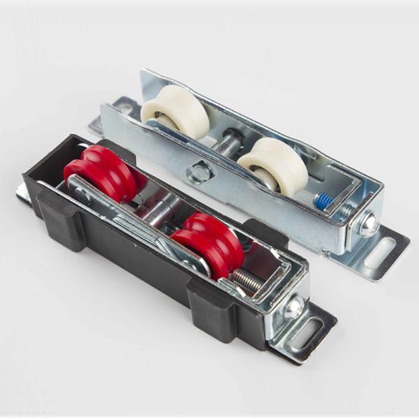 Double Pulleys Adjustable Sliding Gate Door Roller for Aluminum Profile 125mm Length
