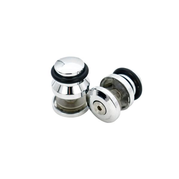 Customized Frameless Glass Push-Pull Shower Door Roller Hardware for OEM CNC Process