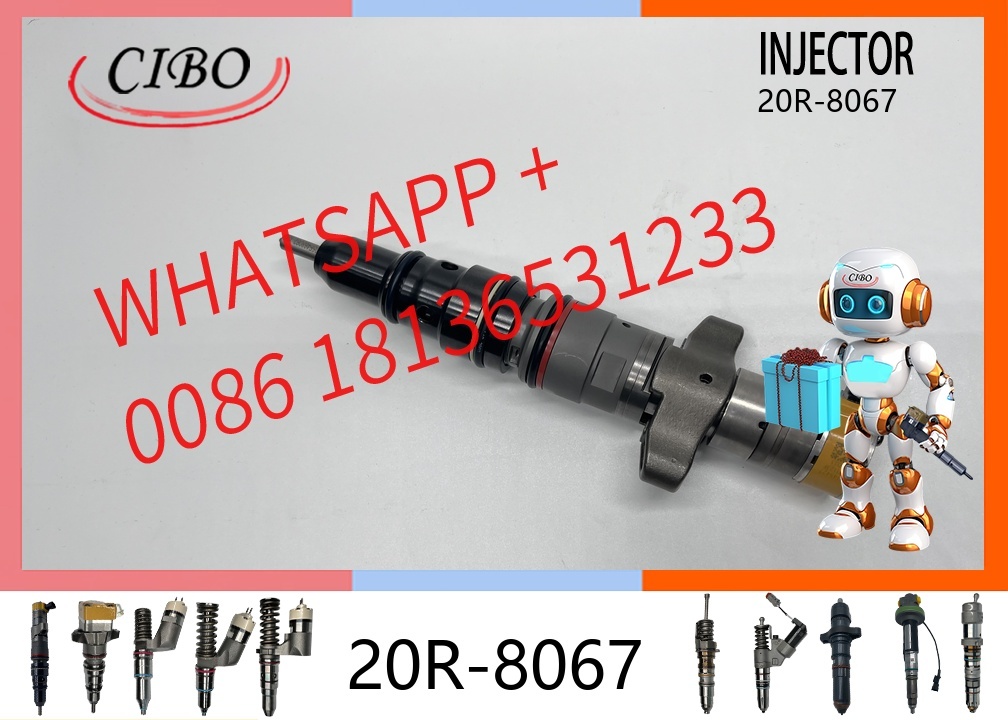 original 20R-8067 Common Rail Fuel Injector for  C7 Engine Excavator 324D 325D E324D E325D Diesel Injector Replacement for OEM 387-9441 254-4330 original new injector
