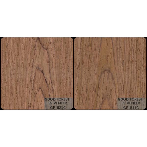 Проектированная деревянная облицовка EV лощит крону черного грецкого ореха отрезала естественное