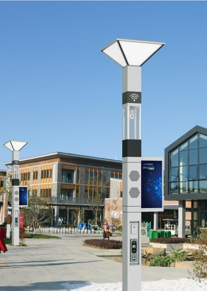 5g Led Smart Street Lamps  Public Lighting Led Road Light from china